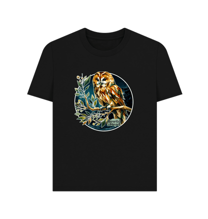 Black Tawny Owl Women's Classic T-Shirt