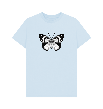 Sky Blue Printed T-shirt Front