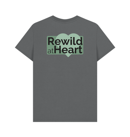 Slate Grey Printed T-shirt
