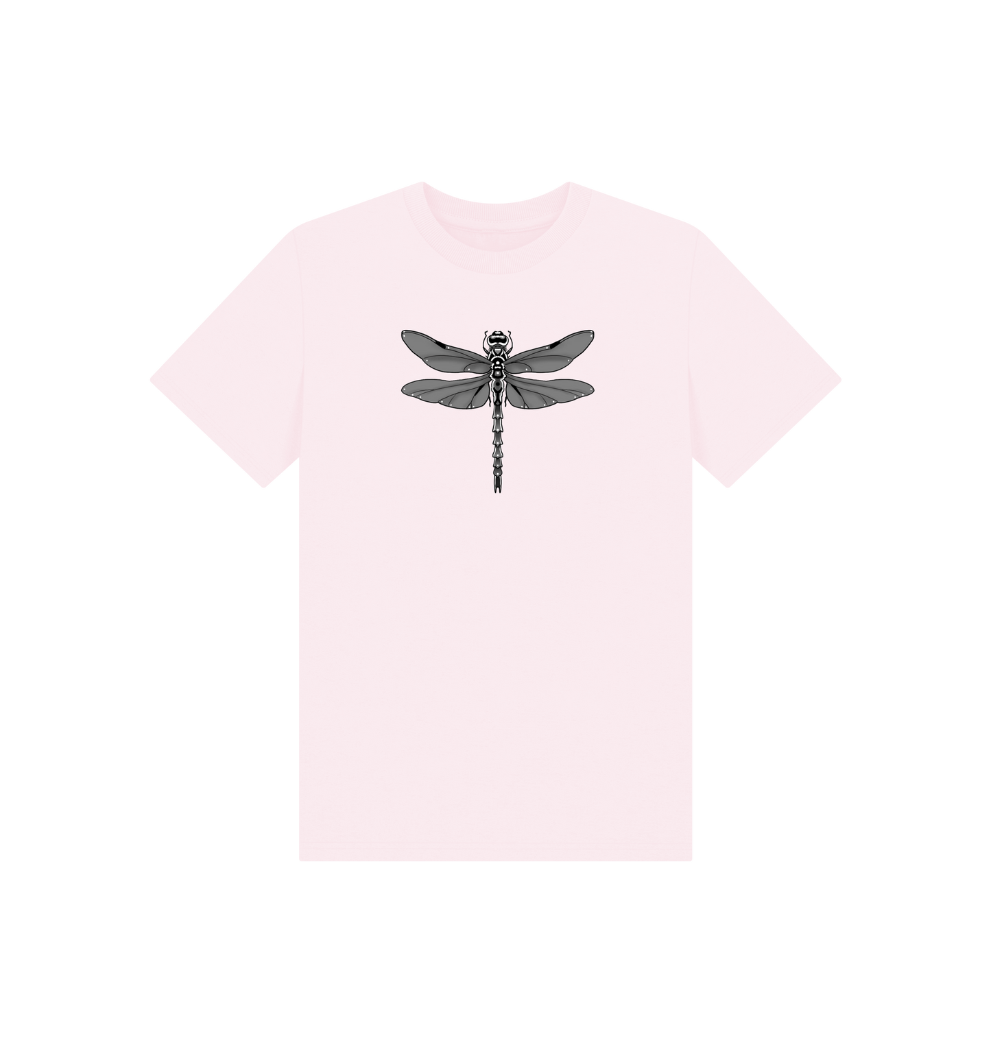 Pink Printed Kids T-Shirt Front