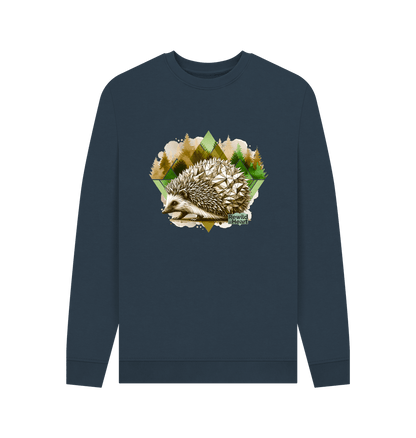 Navy Blue Hedgehog Men's Jumper