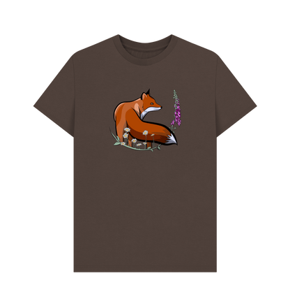 Chocolate Printed T-shirt Front