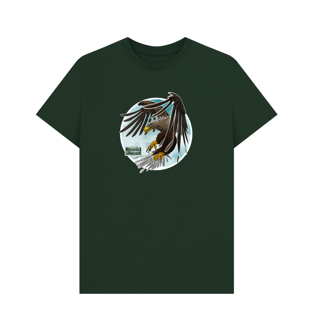 Evergreen White-Tailed Eagle Flight Men's T-Shirt