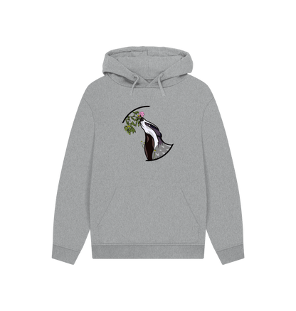 Athletic Grey Printed Hoody Front