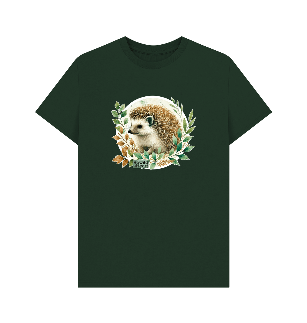 Evergreen Hedgehog Harmony Men's T-Shirt