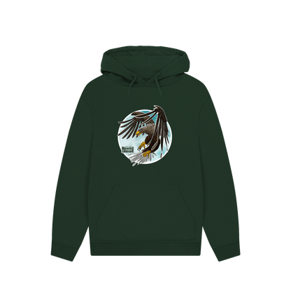 Evergreen White-Tailed Eagle Flight Hoodie