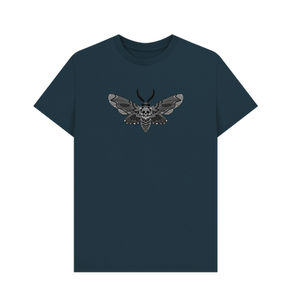 Denim Blue Printed T-shirt Front