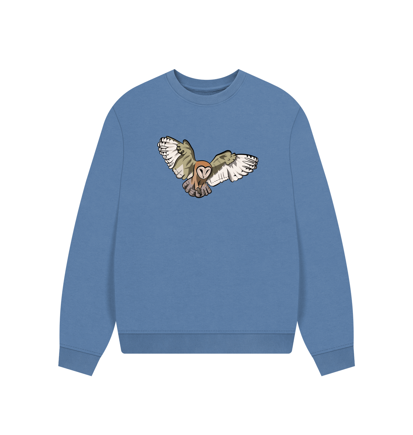 Solent Printed Sweater Front
