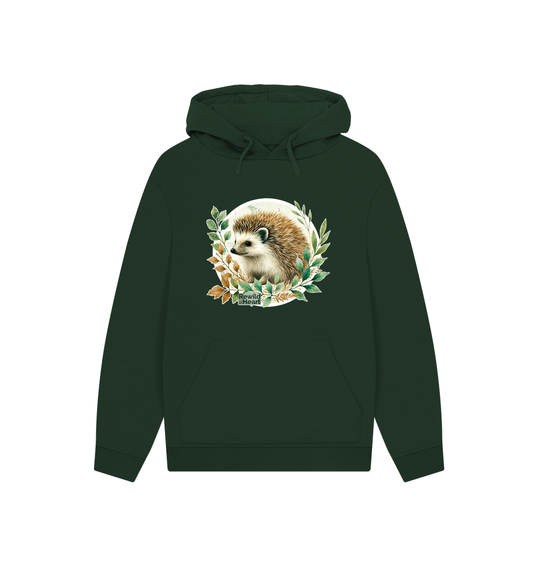 Evergreen Hedgehog Harmony Hoodie