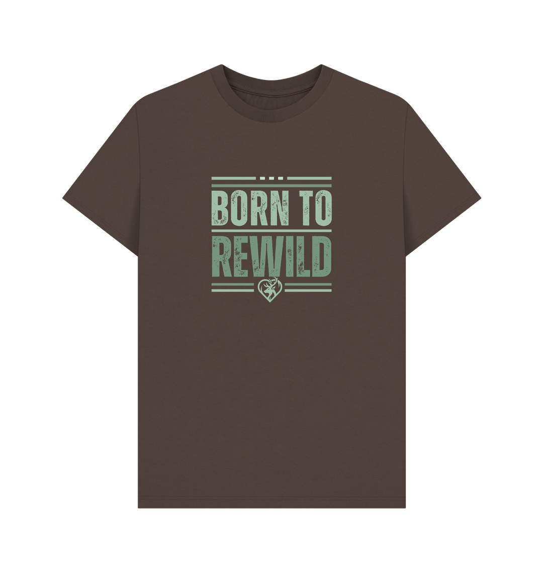 Chocolate Born to Rewild Men's Classic T-Shirt