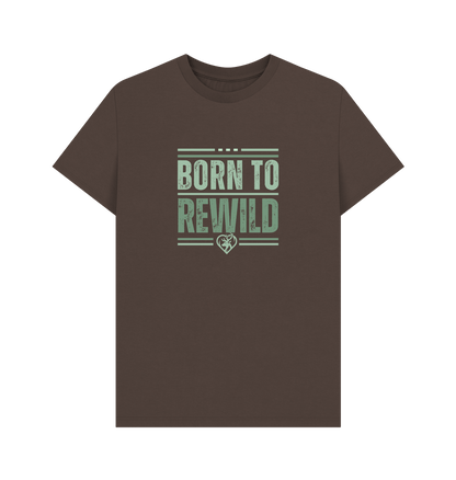 Chocolate Born to Rewild Men's Classic T-Shirt