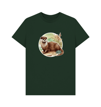 Evergreen Riverside Otter Men's T-Shirt