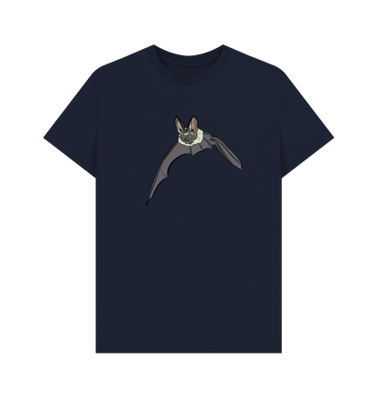 Navy Blue Printed T-shirt Front