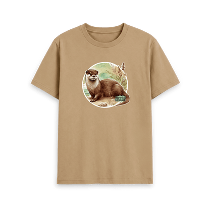 Sand Printed T-shirt Front