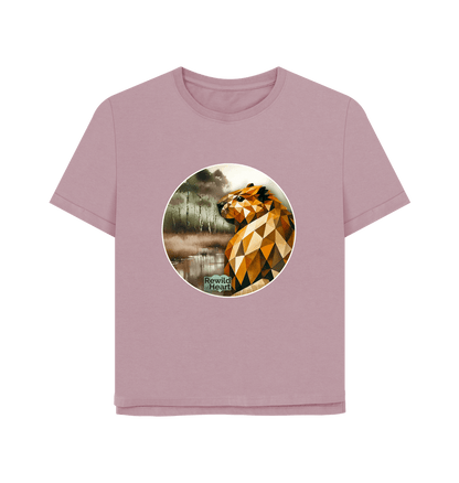 Mauve Beaver Wetland Women's Relaxed-Fit T-Shirt