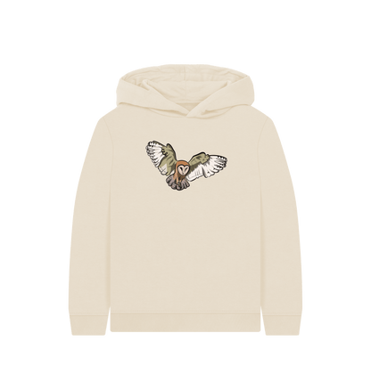 Oat Printed Kids Hoodie Front