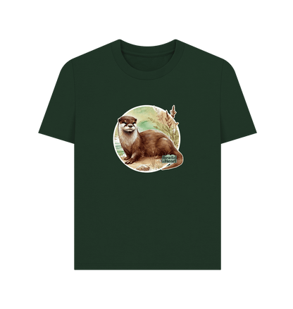 Evergreen Riverside Otter Women's Classic T-Shirt