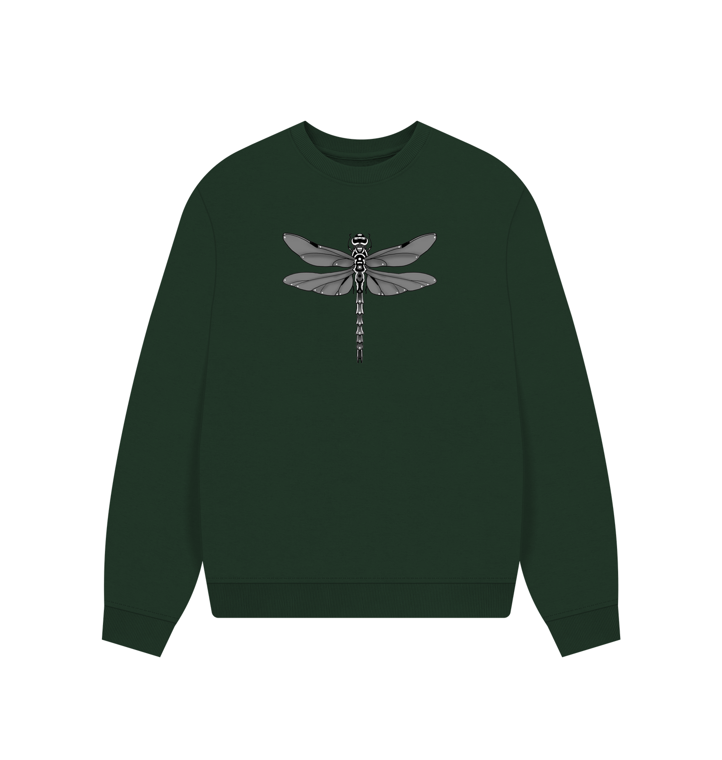 Evergreen Printed Sweater Front