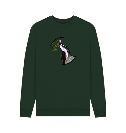 Evergreen Printed Sweater Front