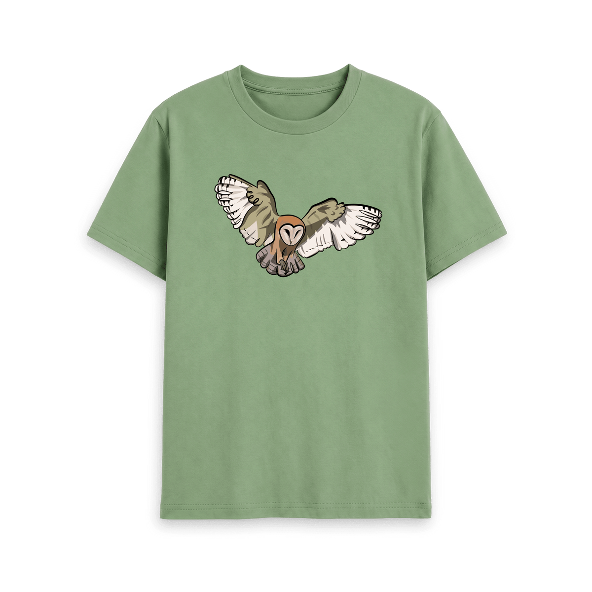 Sage Printed T-shirt Front