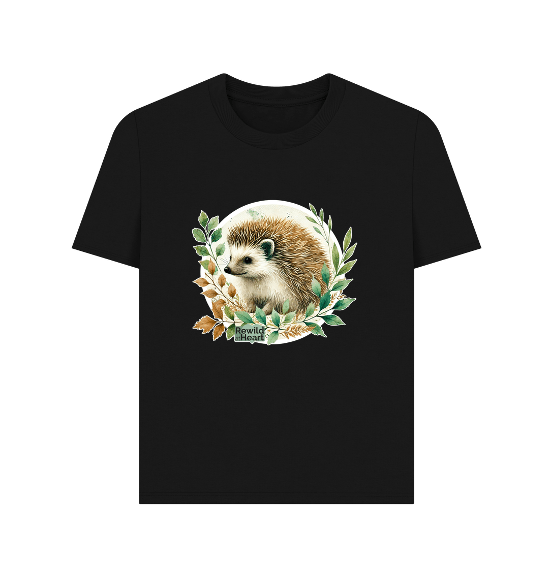 Black Hedgehog Harmony Women's Classic T-Shirt