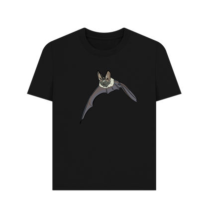Black Printed T-shirt Front