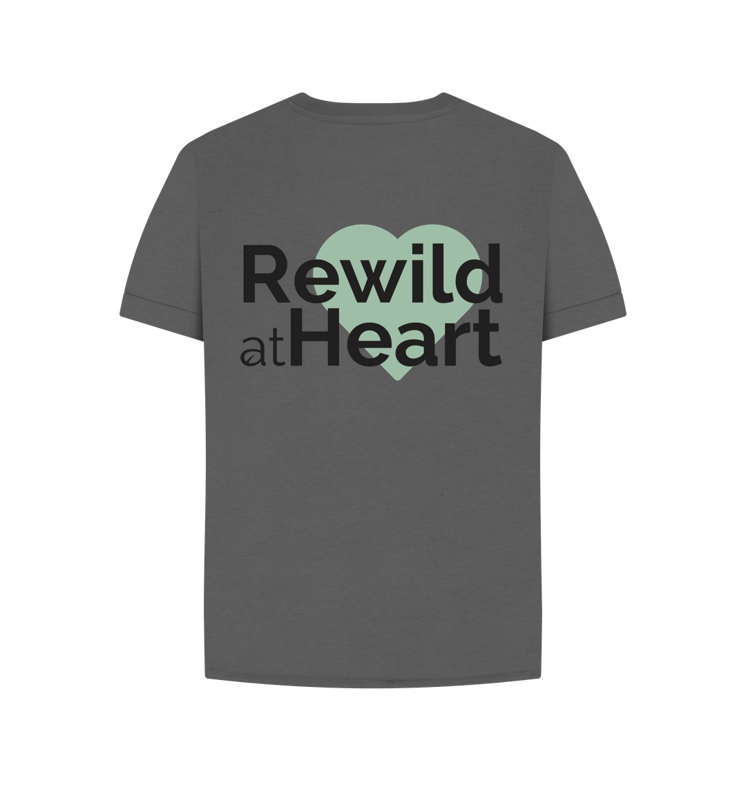 Rewild at Heart Logo | Women's Relaxed Fit T-Shirt