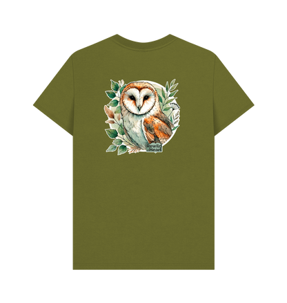 Moss Green Printed T-shirt