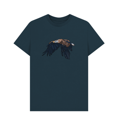 Denim Blue Printed T-shirt Front