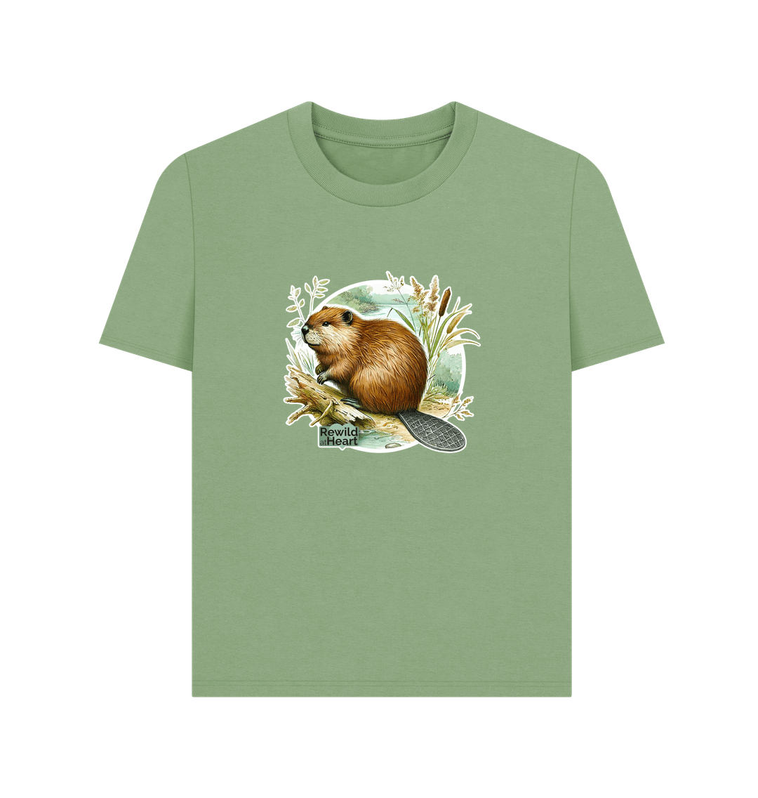 Sage Beaver Riverbank Women's Classic T-Shirt