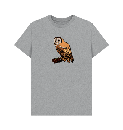Athletic Grey Printed T-shirt Front
