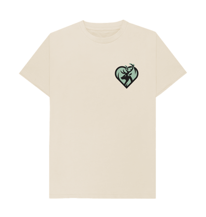 Oat Rewild at Heart Logo Men's T-Shirt