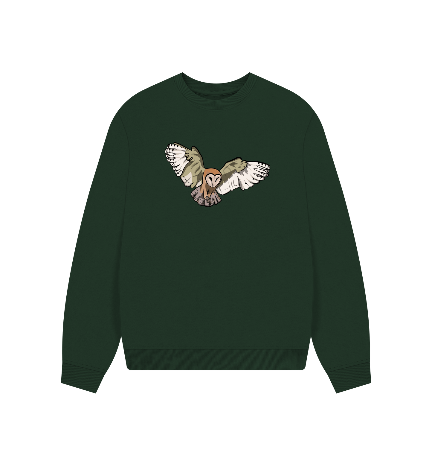 Evergreen Printed Sweater Front