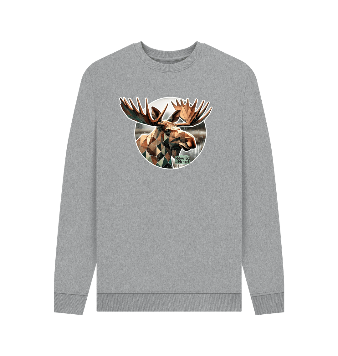 Light Heather Guardian Elk Men's Sweater