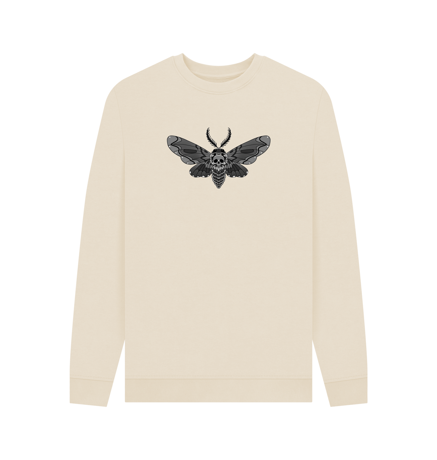 Oat Printed Sweater Front