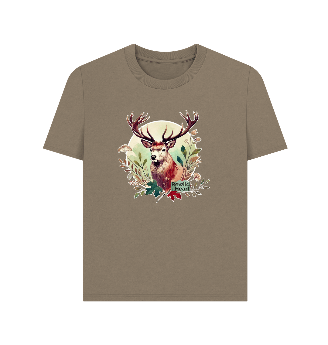 Willow Red Deer Stag Spirit Women's Classic T-Shirt