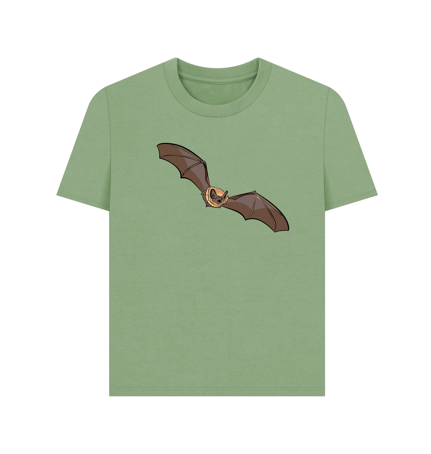 Sage Printed T-shirt Front