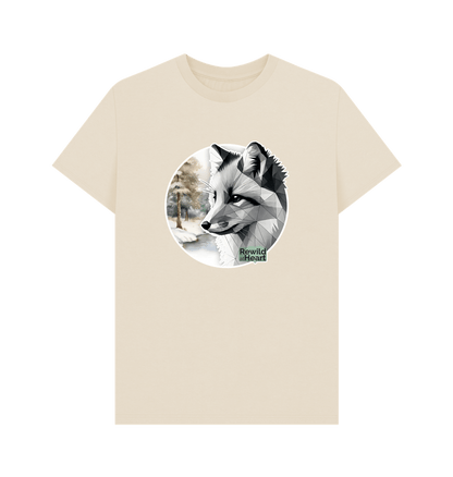 Oat Silent Arctic Fox Men's T-Shirt