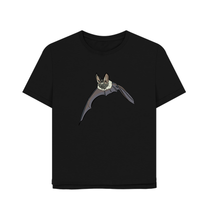 Black Printed T-shirt Front