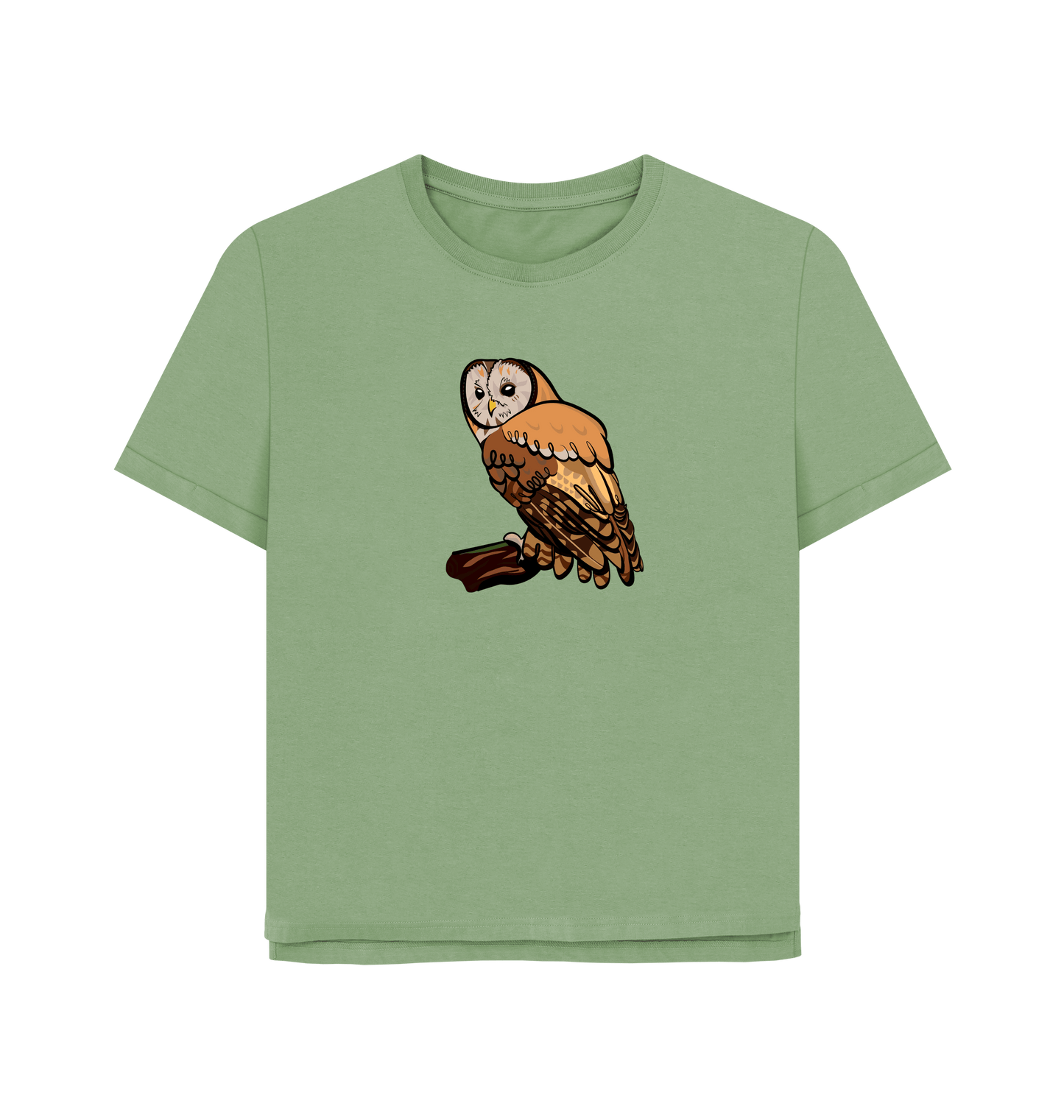 Sage Printed T-shirt Front