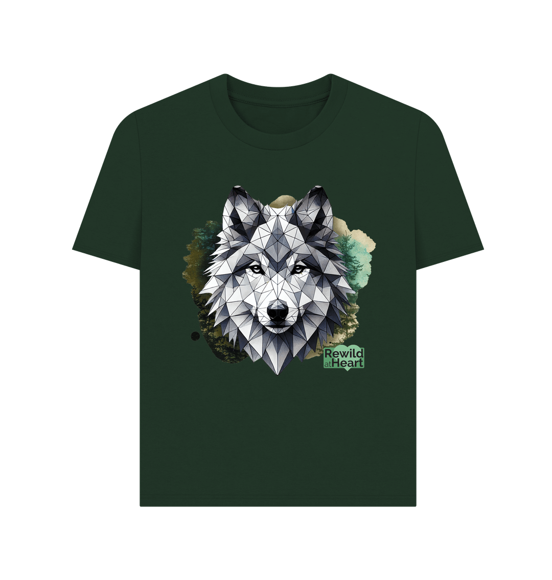 Evergreen Wolf Wilderness Women's Classic T-Shirt