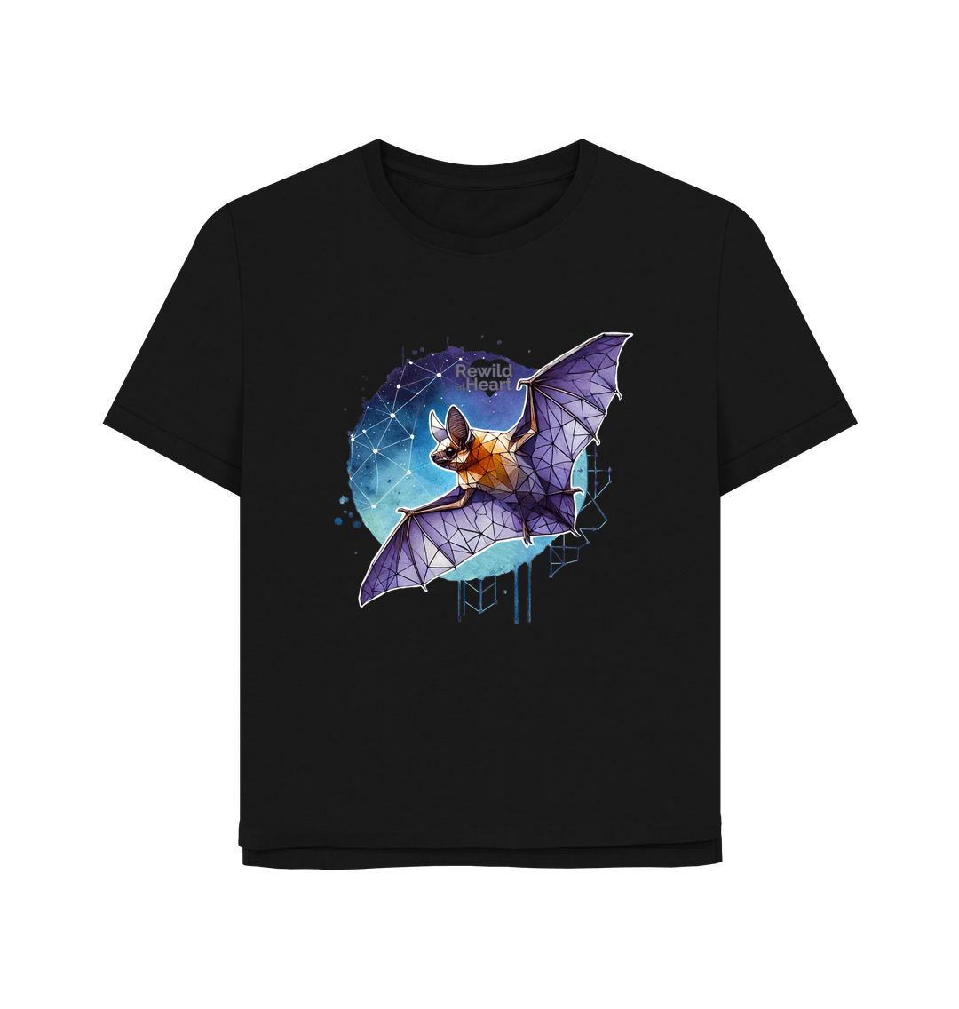 Black Bat Summer | Women's Relaxed-Fit T-Shirt