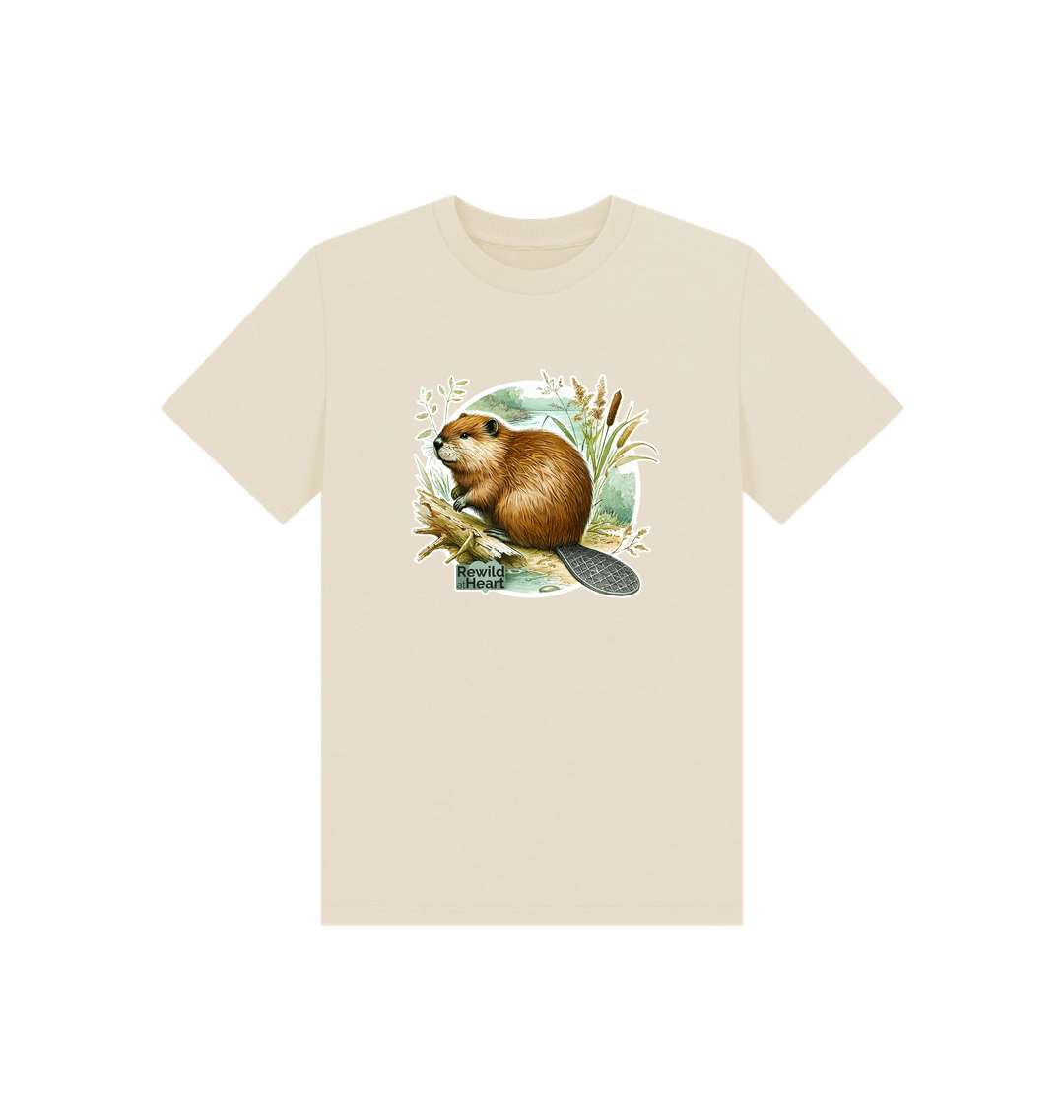 Oat Beaver Riverbank Kids T-Shirt