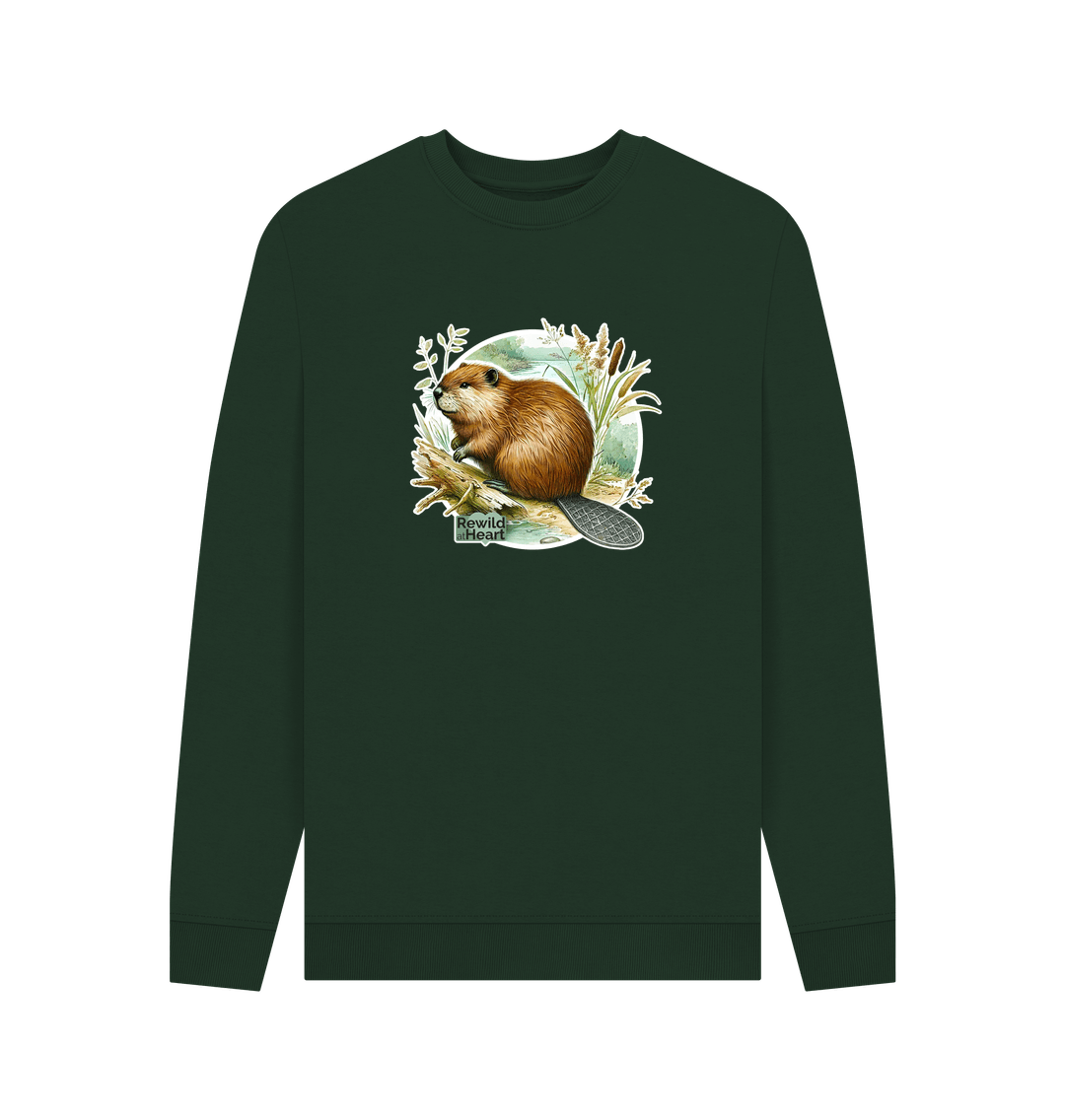 Evergreen Printed Sweater Front