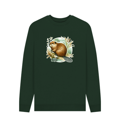 Evergreen Printed Sweater Front