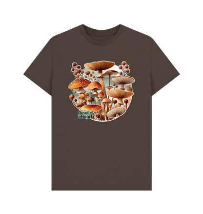 Chocolate Mushroom Bloom Men's T-Shirt