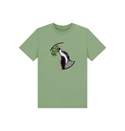 Sage Printed Kids T-Shirt Front