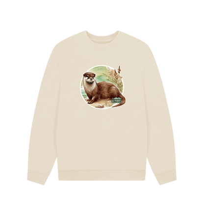 Oat Riverside Otter Men's Oversized Sweater