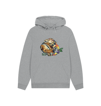 Athletic Grey Printed Hoody