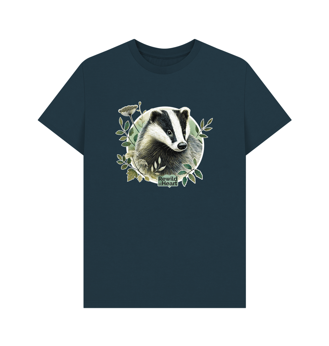 Denim Blue Badger Spirit Men's T-Shirt